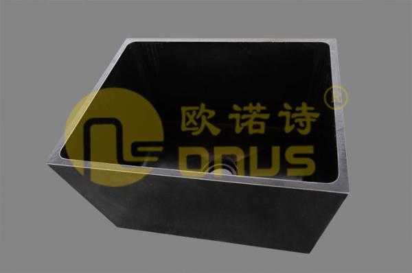 Epoxy Resin Undermount Sink With Corrosion And Heat Resistance for Wall Bench