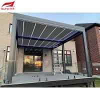 Jardín 5x3 Pergola de aluminio motorizado Bioclima patio exterior China Manufacturer