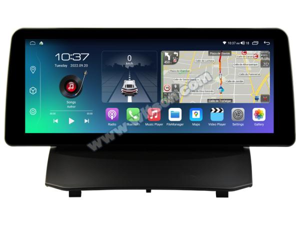 12.3 Smart Ultra Wide Screen For Ford Fiesta MK7 2009-2011 Car Video Touch QLED Multimedia Stereo