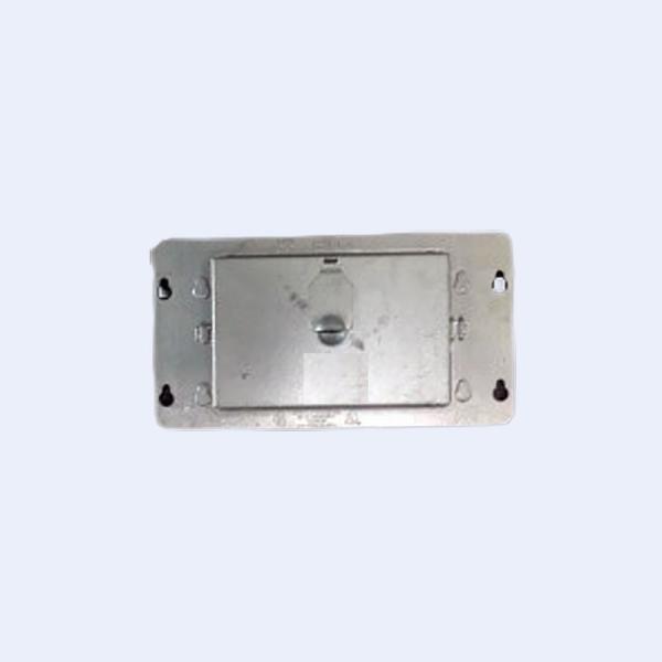 4 Device Rigid Box Support Bracket Electro Galvanized Prefab Industrial Use