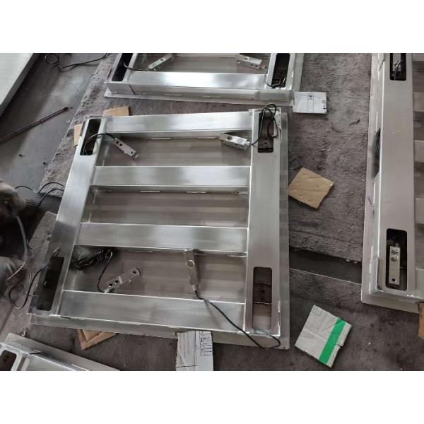 3T Platform Scale Full 304 Stainless Steel 1.5x1.5m Electronic Weighing Scales Digital Floor Scale Industrial