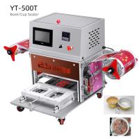200 degrés de 1200W de nourriture de Tray Heat Sealer Disposable Plastic Tray Packing Machine For Extending de nourriture de durée de conservation