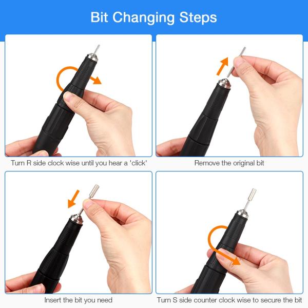 сверло полировщика точильщика столешницы 65В с электрическим микро- мотором 35000рпм 102Л