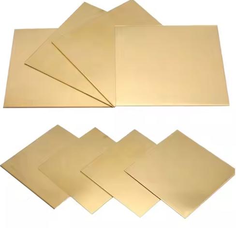 99% Cu C2680 H65 CuZn33 Custom Brass Plates For Industrial Use