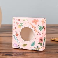Caja de embalaje de jabón hecha a mano Accesorios pequeños Caja de papel de almacenamiento Caja de papel de aromaterapia Hoja de cera Cajas plegables cuboides