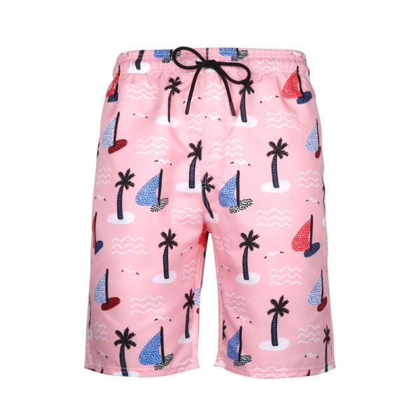 Шорты пляжа простирания пути хоботов заплыва 4 людей OEM занимаясь серфингом без подкладки сетки