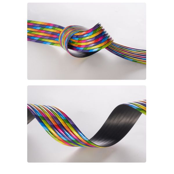 Plastic Gold Car Trim Strip Furniture Upholstery Bed Decorative Strips Edge Sofa PVC Edge Banding Without Tape