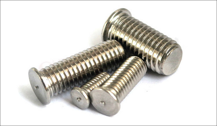 Flanged Stud Welding Pins With Thread, Capacitor Discharge Weld Screw M3-M12