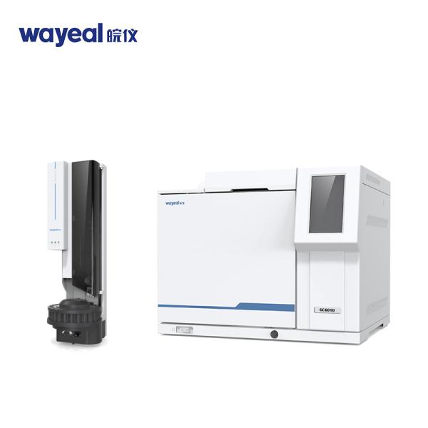 Machine d'instrument de chromatographie en phase gazeuse du laboratoire FPD ECD