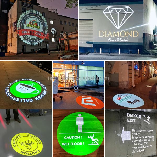 Outdoor Gobo Projector LED Advertising Lamp for Promotions and Advertising Lights