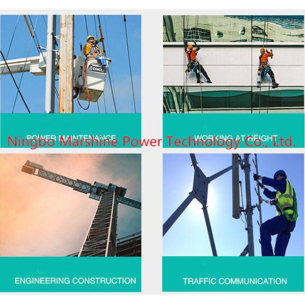 Cintos de segurança de nylon material anti-queda auto-retrátil Lifeline arrester queda