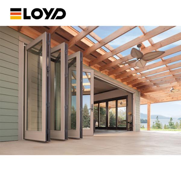 68 Series Folding Door for Cold Weather Extra Thermal Protection