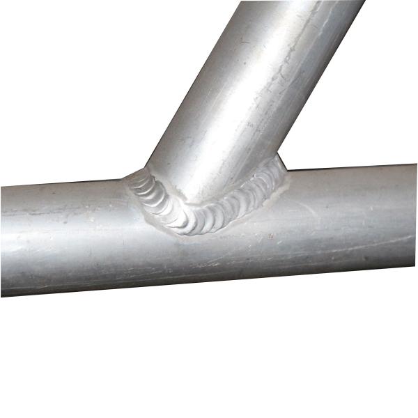 Sandblasting сваривая алюминиевый OEM алюминиевый l кронштейн рамки велосипеда