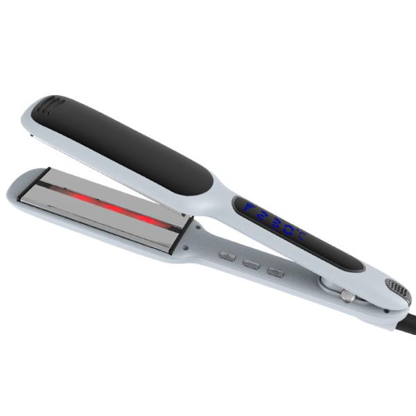 Ультракрасный плоский раскручиватель волос утюга