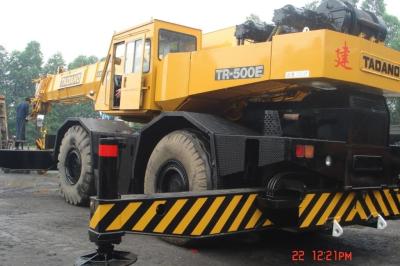 Rough Terrain Second Hand Truck Cranes , Truck Mounted Crane TADANO TR 500E