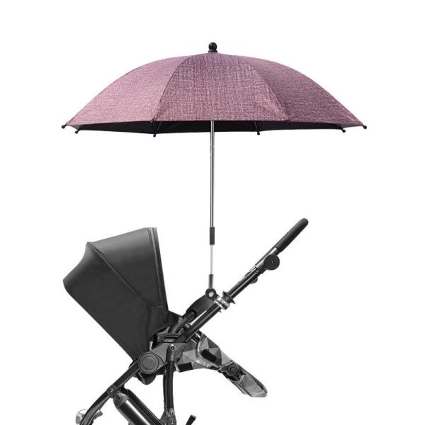 UV Protection Sunshade Umbrella for Baby Walking 190T Ponegee Fabric All in 1