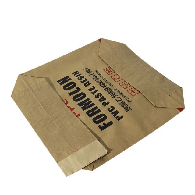 мешки клапана бумаги 15kg 20kg напечатанные таможней Multiwall Kraft для пакета бумаги цемента