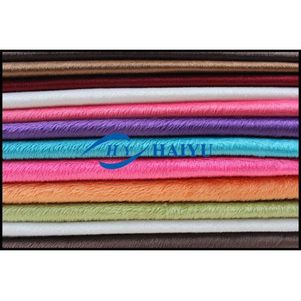 100% polyester soft minky fabric/(grey fabric)/ baby clothing fabric