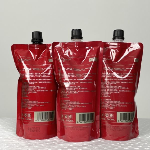 Crème Lissante Permanente Salon Keratin Rebond Corée pour Coiffure