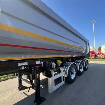 35 Cubic Meter U Shape 60 Tons Hydraulic Rear Unloading Heavy Duty Dump Truck Trailer