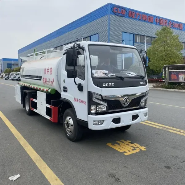 Dongfeng 6000 Liters Fuel Tanker Truck for Efficient Transport