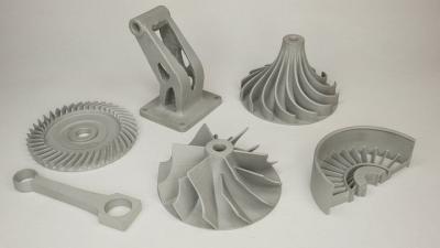 Radial Array Turbine Blade Assembly 3D Printing Parts With Integrated Support Framework