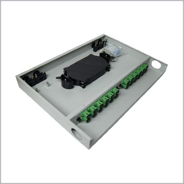 painel de remendo de fibra de 19inch 1u