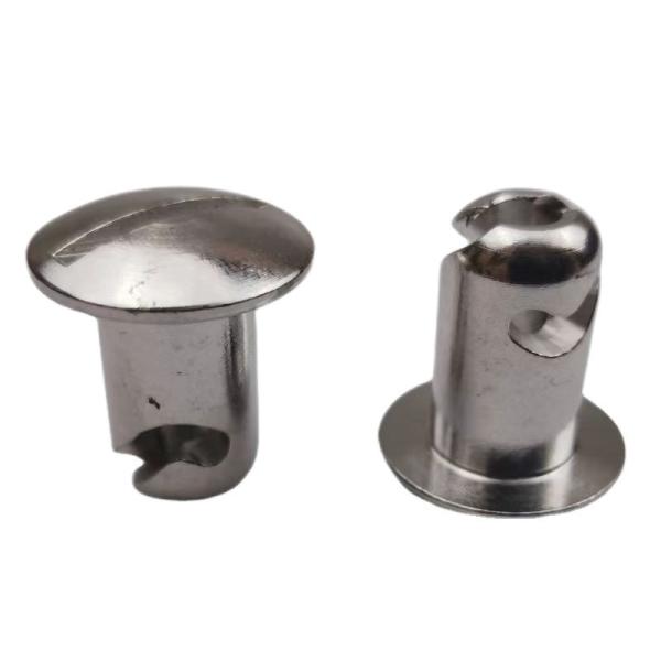 Replace/Repair Purpose Universal 7/16 *.600 Dzus Button Silver Aluminum Fasteners for Modified Cars and Sprint Cars