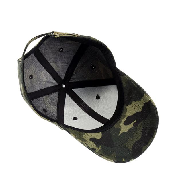 Curved Visor Custom Logo Hats Mens Womens Camo Baseball Cap