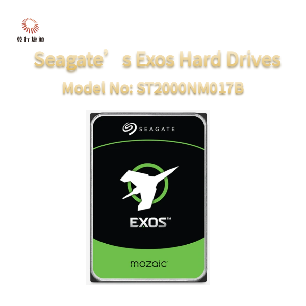 Seagate Exos Enterprise Hard Drives EXOS 2TB Model No: ST2000NM017B