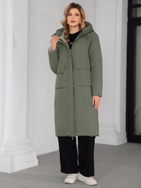 104cm 106cm 108cm 110cm Waterproof Down Coat Women'S Water Resistant Puffer Jacket