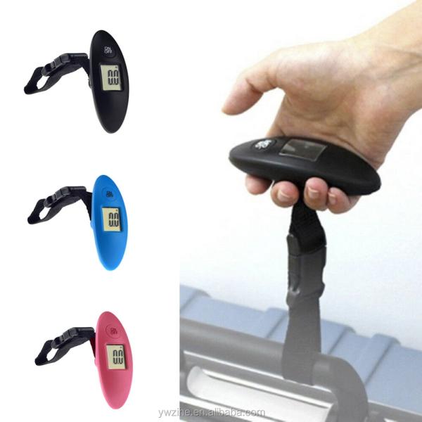 Portable LCD Digital Electronic Luggage Scale 40kg/100g Handled Travel Bag Weighting Battery Powered Button Battery Yes