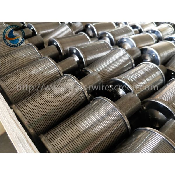Ss304 Diameter 57mm Water Filter Nozzle With Dn20 End