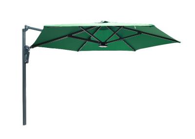 2.5m Green Color Garden CE Wall Mount Parasol