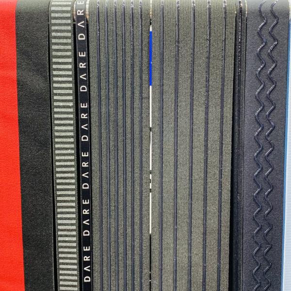 Custom wholesale jacquard nylon webbing fold over elastic ribbon binding bias tape