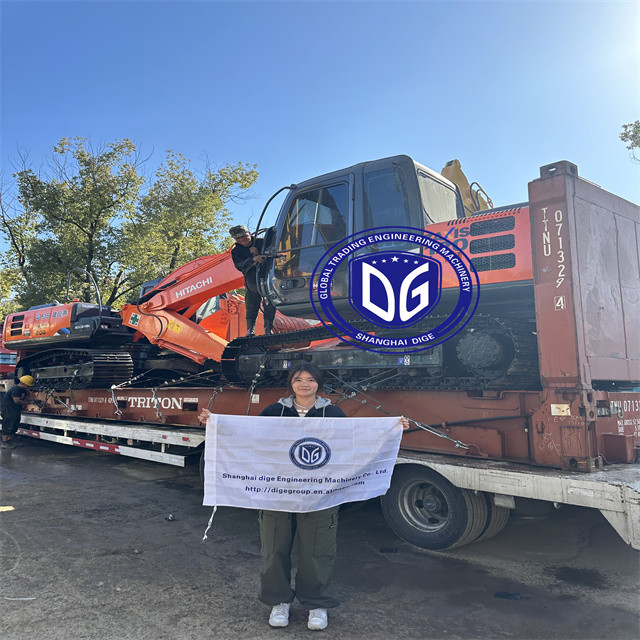 DX500 Использованный экскаватор Doosan Большой экскаватор Использованный гидравлический кралер