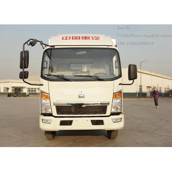 Мини 4х2 6 колес 10тон HOWO легкий холодильный грузовик с контейнерным холодильником