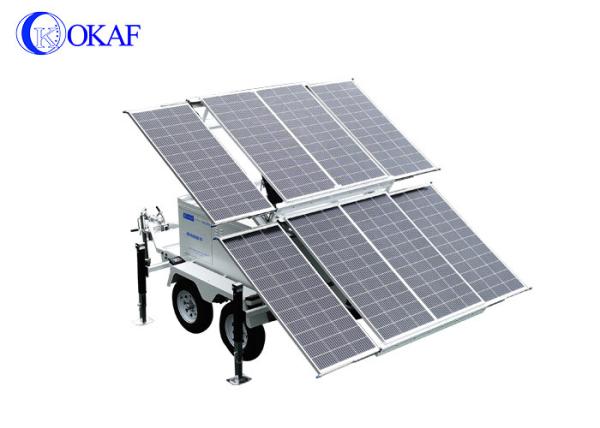 Mobile Renewable Energy Station Off Grid Energy Solutions Mobile Solar Station