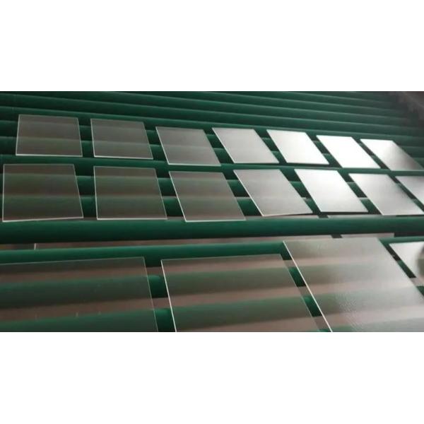 Panel de vidrio fotovoltaico solar sin marco con alta eficiencia de conversión