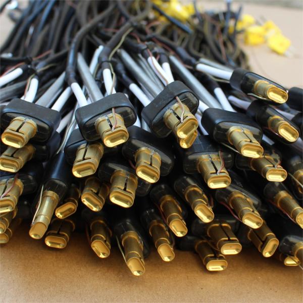 Pulse Plastic Heat Staking Weld Tech Cylinder Heads Riveting Process For Strip Formation