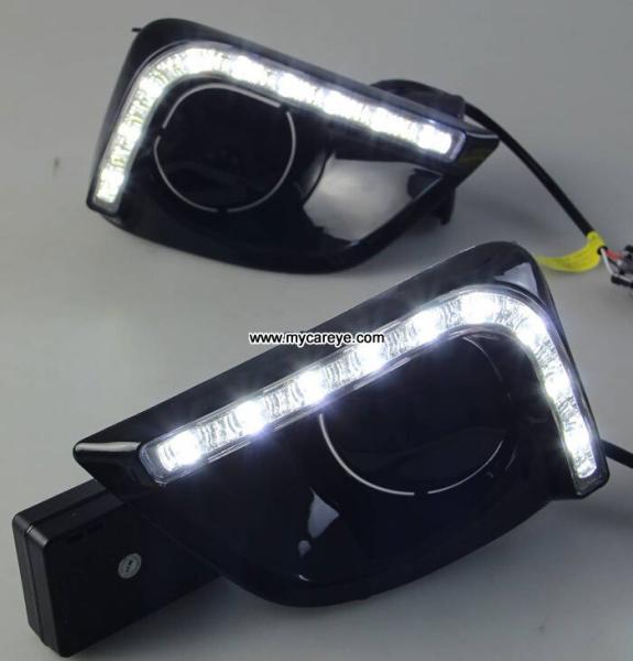 TOYOTA Vios 2013-2014 DRL LED Daytime running Lights automotive led kit