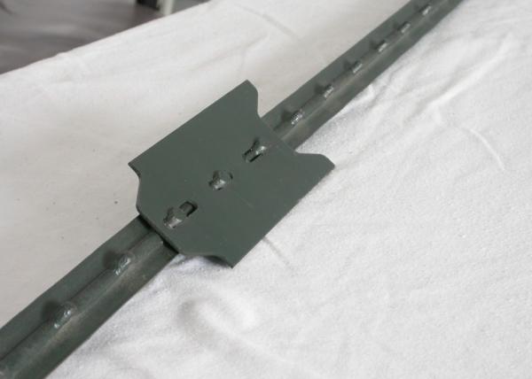 cerca enchida pintada 1.33lbs/Ft verde Post de 8ft T