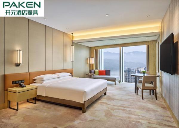 Hyatt Hotel Groups Five Star Internationl Hotel Bedroom Sets For Large French Windows