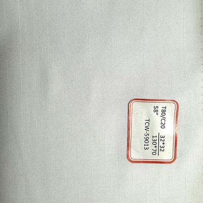 TC 80/20 32*32 130*70 Workwear Fabric Fine Twill Casual Wear Fabric