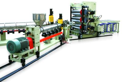 2400mm Pc Hollow Sheet Line 1200Kg/H With Double Screw