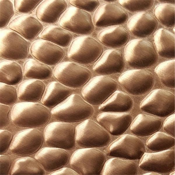 water wave bright finish stainless steel sheet gold color for ceiling decorative panel