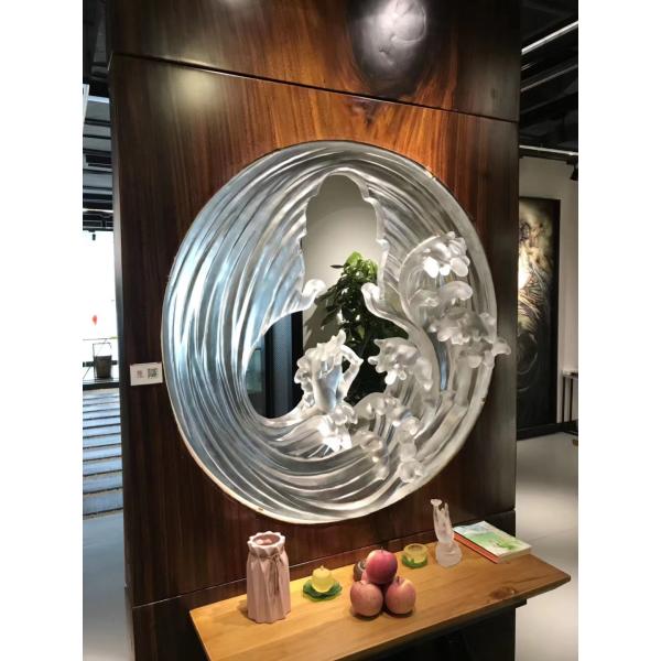 Flat Liuli Crystal Glass