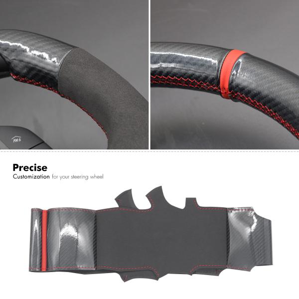 Customized High Quality Steering Wheel Cover For Chevrolet (Chevy) Camaro 2016-2024