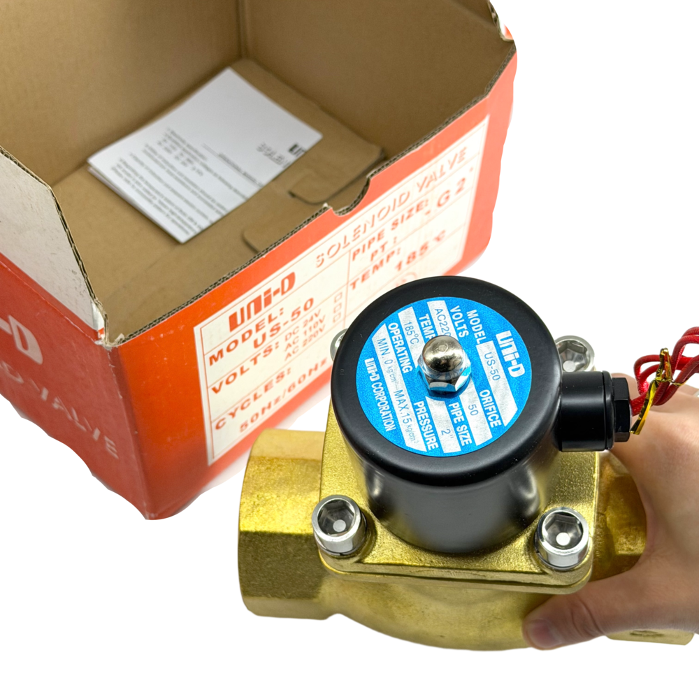 US-50 CE Certified Solenoid Valve Developed for Oil Medium Applications Delivering Consistent Performance and Durability