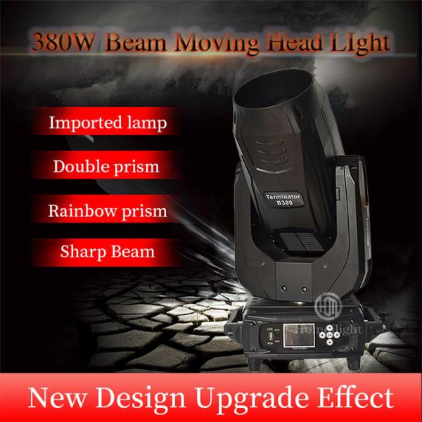 Iluminação de palco de Guangzhou 380w Moving Head Light Sharpy Beam Spot Wash Para DJ Disco Bar Club